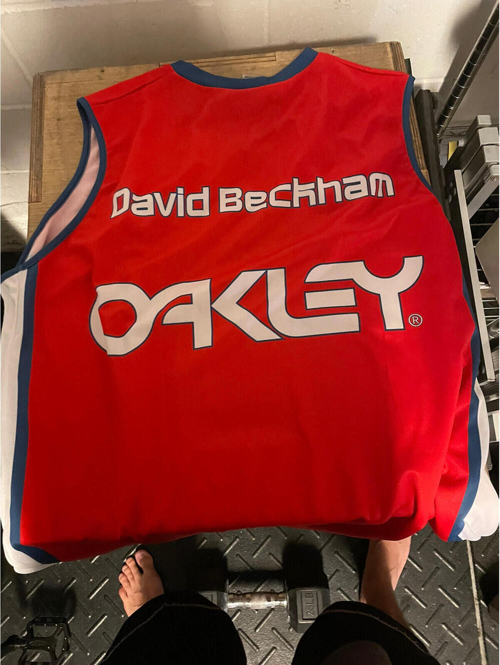 Oakley/Owayo Jersey Orange David Beckham 3XL